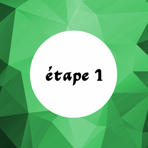 Etape 1